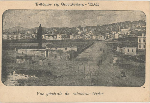 1012kart | Πανοραμική άποψη της πόλης. | Ανατολική και Δυτική Θεσσαλονίκη | T036/012
 |  Edit. Jacques Saul