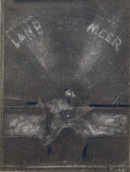1592pinakes | Σχέδιο για την προμετωπίδα του περιοδικού | σχέδιο - 1895 - 15Χ12 
 |  Νικόλαος Γύζης