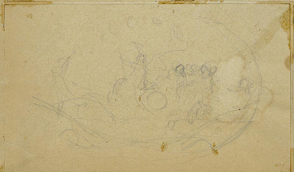1676pinakes |  | σχέδιο - 1878-80 - 8Χ12 Από το άλμπουμ "Σημειώσεις από το 1877 και & |  Νικόλαος Γύζης