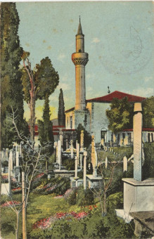 2211kart | Τούρκικο νεκροταφείο. Επιχρωματισμένη | Νεκροταφεία Τούρκικα | T086/024
 |  Edit. IPA CT