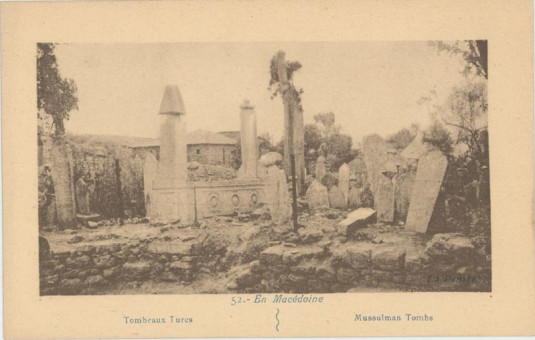 2218kart | Τούρκικα νεκροταφεία | Νεκροταφεία Τούρκικα | T086/031
 |  Edit. Baudimere Phototypie