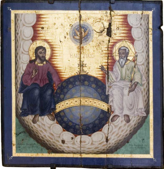 Φωτογραφίες | 169 | 2309bizantines | Η Αγία Τριάδα | 45x43.5 - 1881 -
 |  άγνωστος