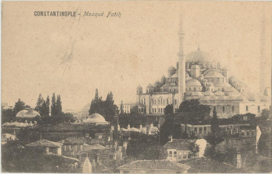 3038kart | Το τζαμί Φατίχ. | Κωνσταντινούπολη | T120/012
