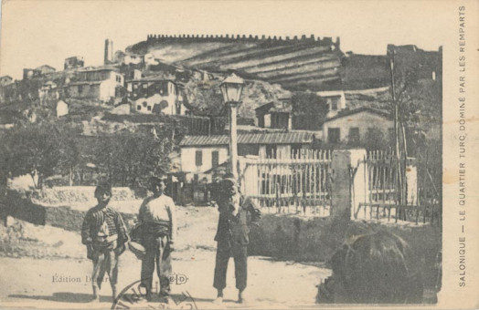 654kart | Άποψη της άνω πόλης πριν το 1918 | Η Άνω πόλη | T020/023
 |  Edit. Levy Films