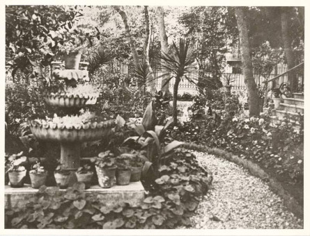 A25 | Ο κήπος του σπιτιού του στρ. Sarrail | Ο στρατηγός Sarrail |  συλ. R. Viollet - 23,8 X 18,2 -  |  -