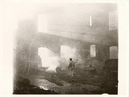 B36 | Εικόνα της πόλης κατά τη διάρκεια της πυρκαγιάς | Η πυρκαγιά |  συλ.R. Viollet - 22 Χ 10 - 1917 |  -