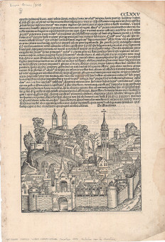 Χάρτες  |  | Χάρτες |  Νυρεμβέργη,1493, 22,5 Χ 19 εκ.Φανταστική πόλη της Μακεδονίας. Χωρίς Αριθμό Καταλόγου Ζαχαράκη  |  Hartmann Schedel