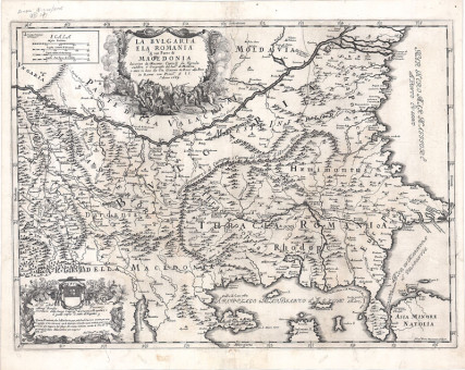 Χάρτες  |  | Χάρτες |  Ρώμη, 1690, 56,5 Χ 43,5 εκ. Α.Κ.Ζ. 542 |  Giacomo Cantelli da Vignola