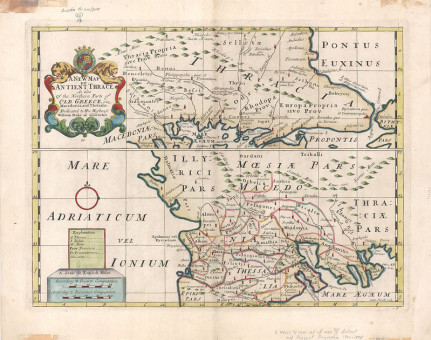 Χάρτες  |  | Χάρτες |  Λονδίνο, 1700 - 1738, 51 Χ 38 εκ. Α.Κ.Ζ. 2376 |  E.P. Wells