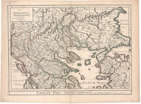 Χάρτες  |  | Χάρτες |  Παρίσι, 1708, 65 Χ 47 εκ. Α.Κ.Ζ. 912 |  Guillaume Delisle