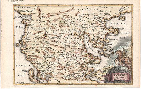 Χάρτες  |  | Χάρτες |  Λονδίνο, 1718, 26 Χ 21 εκ. Α.Κ.Ζ. 468 |  Em. Bowen