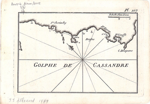Χάρτες  |  | Χάρτες |  Μασσαλία, 1779, 20 Χ 14 εκ. Εκδότης J. Allezard. Α.Κ.Ζ. 2000 |  J. Roux