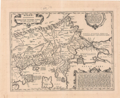    |   | Χάρτες |  Antwerp, 1590, Χαλκογραφία, 47,5 Χ 35,5 εκ., Α.Κ.Ζ. 1622 |  Abraham Ortelius