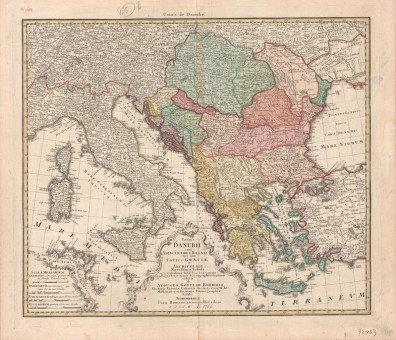    |   | Χάρτες |  Nürnberg, 1728 - 1793, Χαλκογραφία, 57 Χ 48 εκ., Α.Κ.Ζ. 1086 |  Κληρονόμοι J.B. Homann