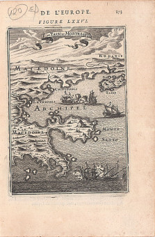    |   | Χάρτες |  Paris, 1683, Χαλκογραφία,10,5 Χ 15 εκ., Α.Κ.Ζ. 1406 |  Alain Manesson, Mallet 