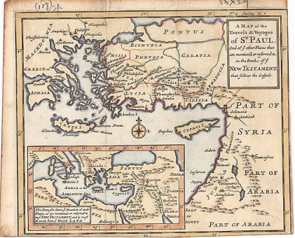    |   | Χάρτες |  London, 1716 - 1732, Χαλκογραφία, 20 Χ 16 εκ., Α.Κ.Ζ. 1532 |  Herman Moll