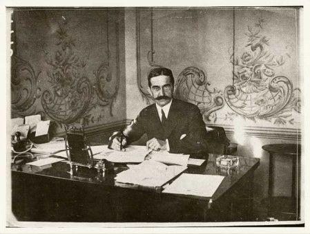 F22 | Ο Ν. Πολίτης, υπουργός των Εξωτερικών της προσωρινής κυβέρνησης της Θεσσαλονίκης | Άνθρωποι |  Συλ. Rog. Viollet - 23 Χ 18 εκ. - 1916 |  -