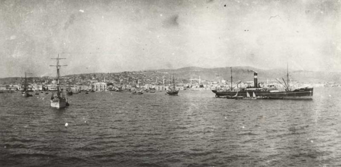 H25 | Γενική άποψη της πόλης και του λιμανιού | Το λιμάνι |  Συλ. Rog. Viollet - 24 Χ 12 εκ. - π. 1910 |  -