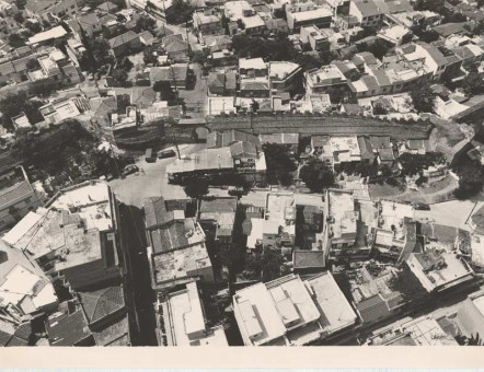 O-05 | Άνω Πόλη | Αεροφωτογράφηση Σύγχρονης Θεσσαλονίκης |  1984 - 40 Χ 30 εκ. |  Γιώργος Τσαουσάκης