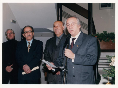 PS-07 | Ομιλία κ. Μαρκαντωνάκη Νικολάου στα εγκαίνια της έκθεσης. | Εκθεση  |  8-18 Δεκεμβριου 2001 - 15 Χ 20 εκ |  Άγνωστος