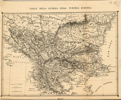 Χάρτης του Ρωσοτουρκικού πολέμου  | Χάρτης του Ρωσοτουρκικού πολέμου | Χάρτες |  35 Χ 25 εκ., Από Ιταλικό περιοδικό της εποχής, Χωρίς Αριθμό Καταλόγου Ζαχαράκη |  