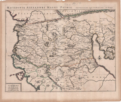    |   | Χάρτες |  Amsterdam, 1634 - 1708 , Χαλκογραφία, 55 Χ 43 εκ., Α.Κ.Ζ. 1567 |  P. Mortier