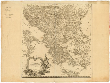    |   | Χάρτες |  Paris, 1749 - 93, Χαλκογραφία, 47,5 Χ 45 εκ., ed. C.F. Delamarche, Α.Κ.Ζ. 1904 |  Robert de Vaugondy G. & D.