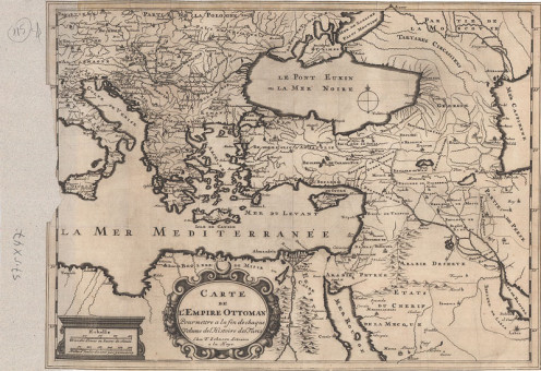 Χάρτης της Οθωμανικής Αυτοκρατορίας  | Χάρτης της Οθωμανικής Αυτοκρατορίας | Χάρτες |  Χάγη, 18ος αιώνας, 44,5 Χ 34 εκ.,Χωρίς περιθώρια, Χωρίς Αριθμό Καταλόγου Ζαχαράκη |  T. Johnson
