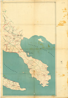 Χάρτης της Σιθωνίας και τμήματος της Κασσάνδρας  | Χάρτης της Σιθωνίας και τμήματος της Κασσάνδρας | Χάρτες |  1930 περίπου, Χρωμολιθογραφία, 86,5 Χ 49 εκ., Κλίμακα 1: 100.000, Χωρίς Αριθμό Καταλόγου Ζαχαράκη |  Γενική Στατιστική Υπηρεσία Ελλάδος