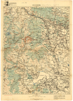 Χάρτης στρατιωτικός της περιοχής Εδέσσης  | Χάρτης στρατιωτικός της περιοχής Εδέσσης | Χάρτες |  Βιέννη, 1914 περίπου, 57 Χ 43 εκ., Κλίμακα 1: 200.000, Χωρίς Αριθμό Καταλόγου Ζαχαράκη |  Στρατιωτικό Γεωγραφικό Ινστιτούτο Βιέννης